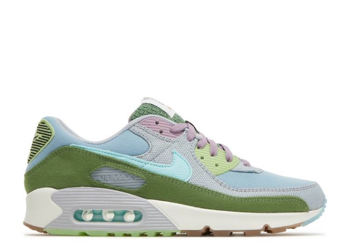 Nike Air Max 90 Se - Azul Club/gris Lobo/treeline/copa