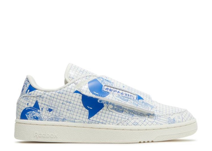 Reebok Bait X Astro Boy X Club C Stomper - Blueprint
