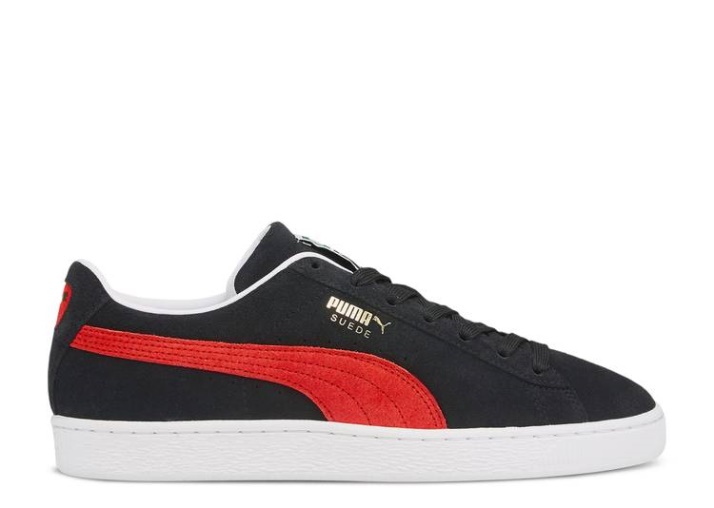 Puma Suede Classic 21 - Tomate Cherry Negro