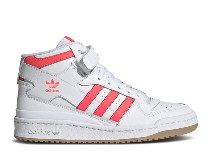 Adidas Mujer Forum Mid - Blanco Turbo