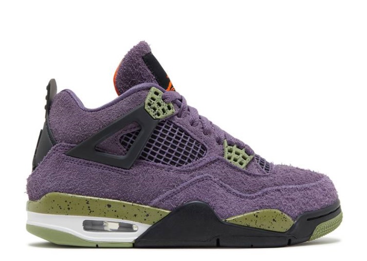Air Jordan 4 Retro Mujer - Canyon Purple