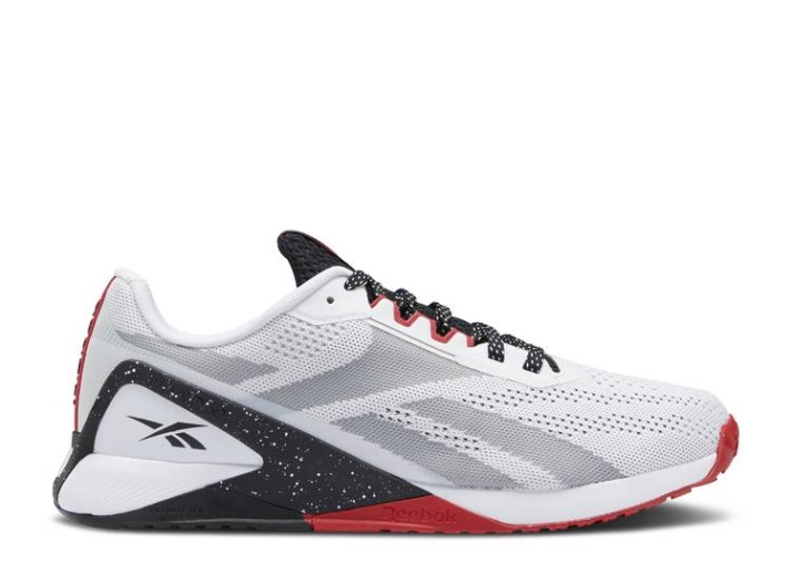 Reebok Nano X1 - Blanco Negro Vector Rojo