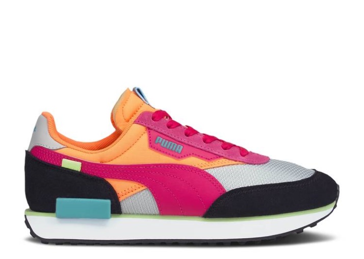 Puma Wmns Future Rider Soft - Gris Violeta Beetroot Púrpura