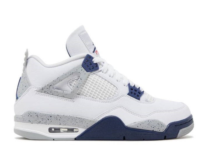 Air Jordan 4 Retro - Azul Marino Medianoche
