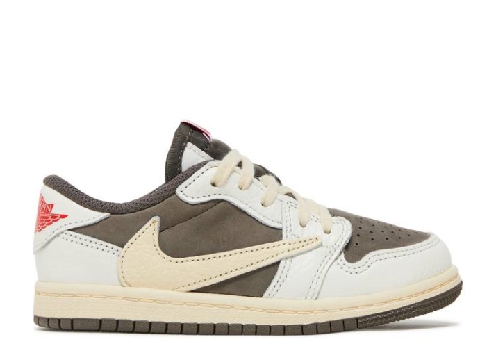 Travis Scott X Air Jordan 1 Low Og Td - Mocha Inverso