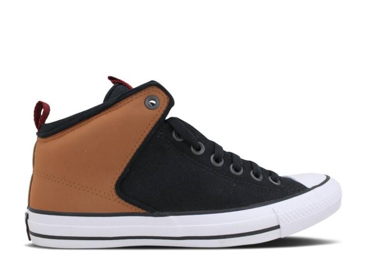 Converse Chuck Taylor All Star High Street Hi - Negro Tostado Cálido