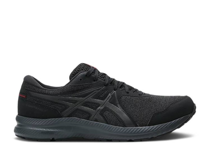 Asics Gel Contend 7 Wp 4e Extra Ancho - Negro