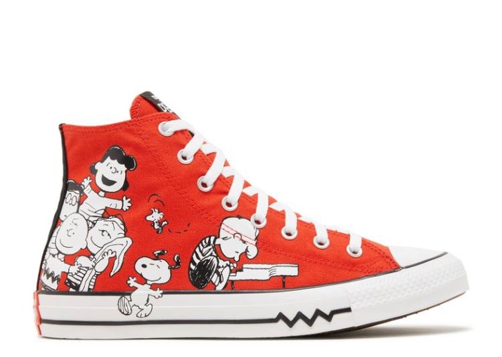Converse Maní X Chuck Taylor All Star High - Snoopy Y Amigos