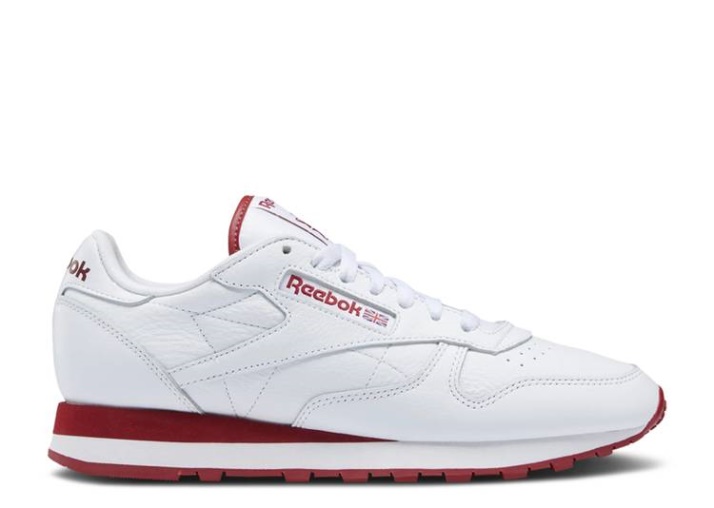 Reebok Classic Cuero - Blanco Flash Rojo
