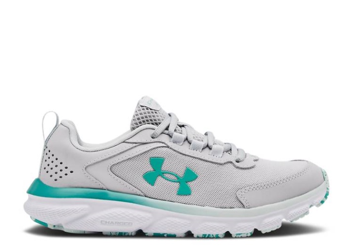 Underarmour Wmns Charged Assert 9 Mármol - Halo Grey Sea Mist