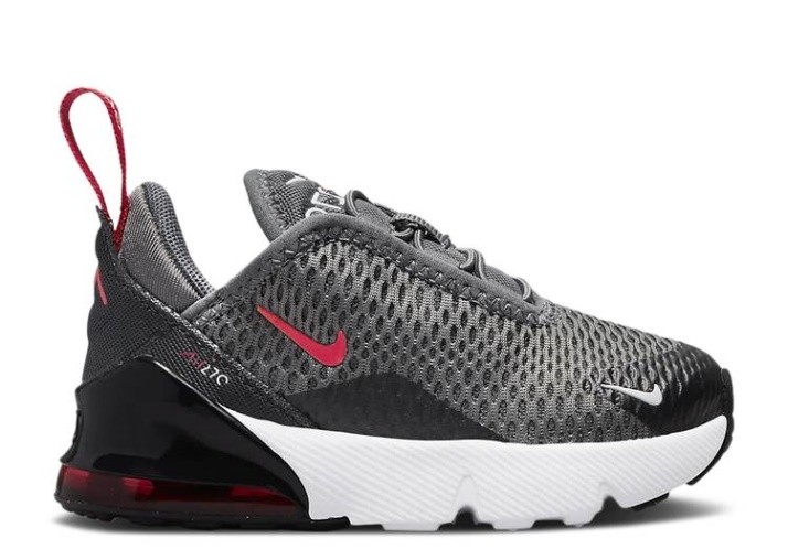 Nike Air Max 270 Td - Gris Hierro Universidad Rojo