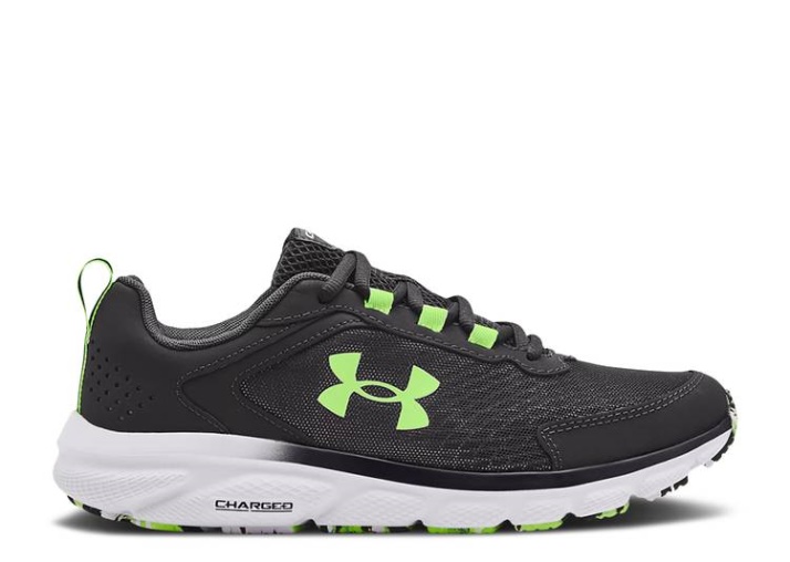 Underarmour Charged Assert 9 Mármol - Gris Azabache Blanco