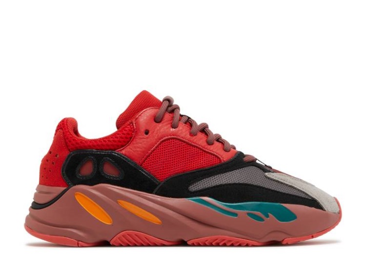 Adidas Yeezy Boost 700 - Rojo De Alta Resolución