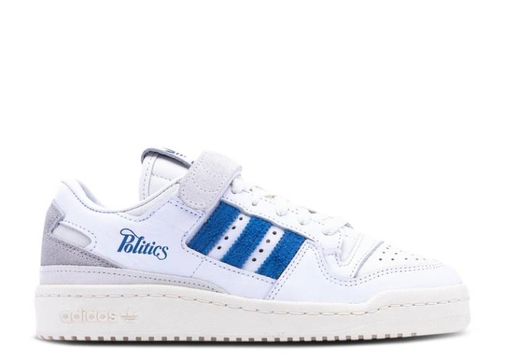 Adidas Zapatilla Política X Forum 84 Bajo - Blanco Azul