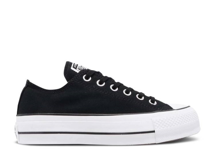 Converse Wmns Chuck Taylor All Star Lift Low - Negro Blanco