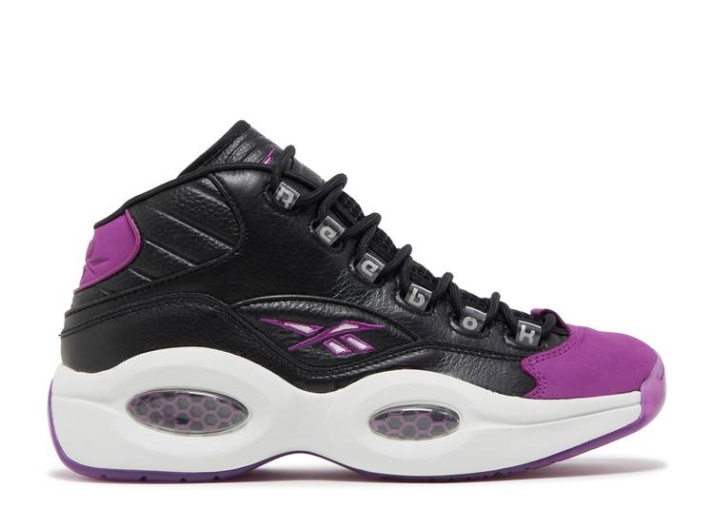 Reebok Question Mid - Berenjena Negro