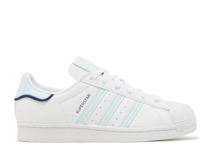 Adidas Wmns Superstar - Blanco Casi Azul