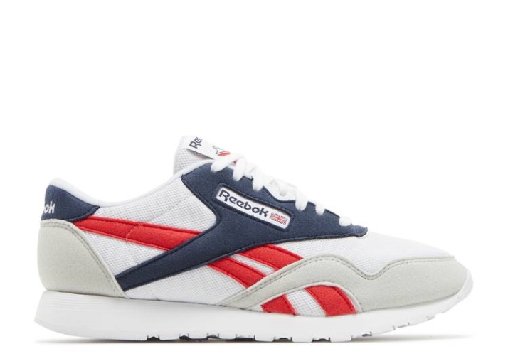 Reebok Classic Nylon - Blanco Vector Azul Marino