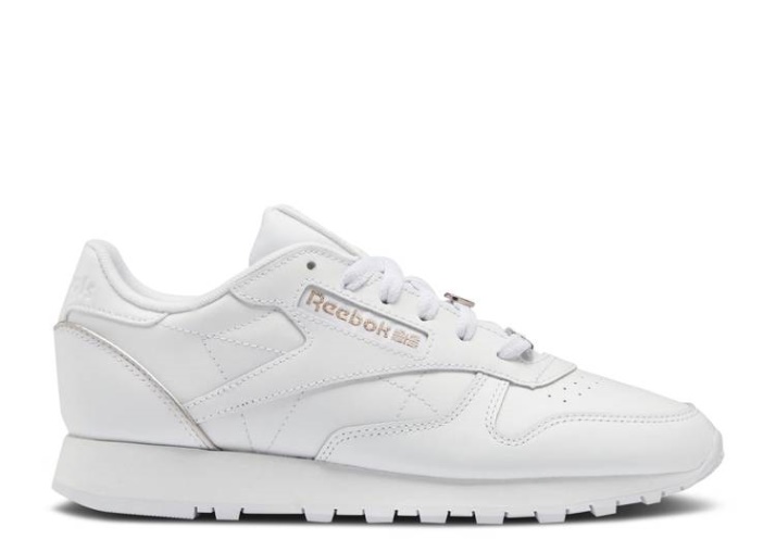 Reebok Wmns Classic Cuero - Blanco Cuarzo Metalizado