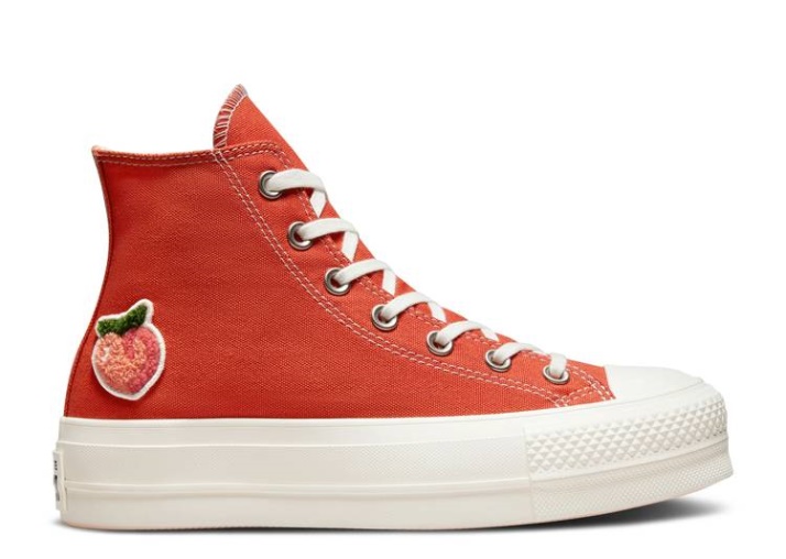 Converse Wmns Chuck Taylor All Star Plataforma Elevadora Alta - Melocotones
