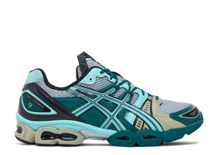 Asics Ub3-s Gel Nimbus 9 - Gris Piedmont Aruba Azul