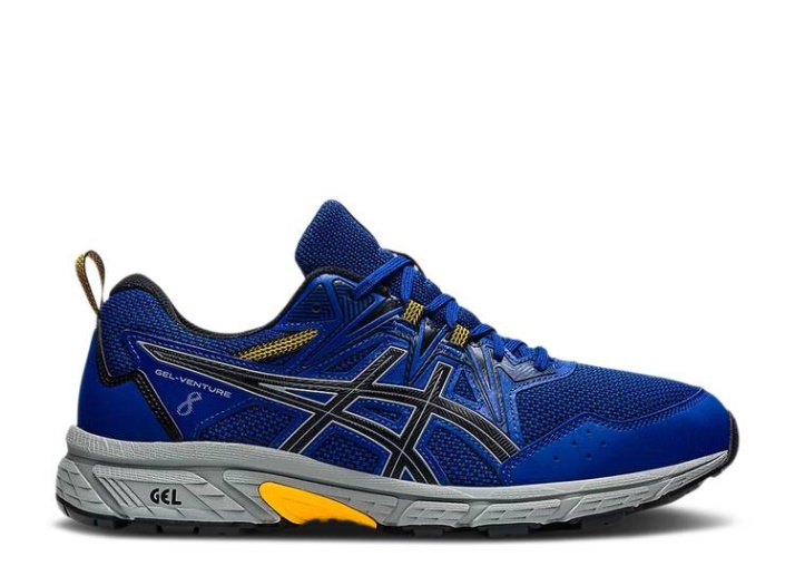 Asics Gel Venture 8 4e Extra Ancho - Monaco Azul