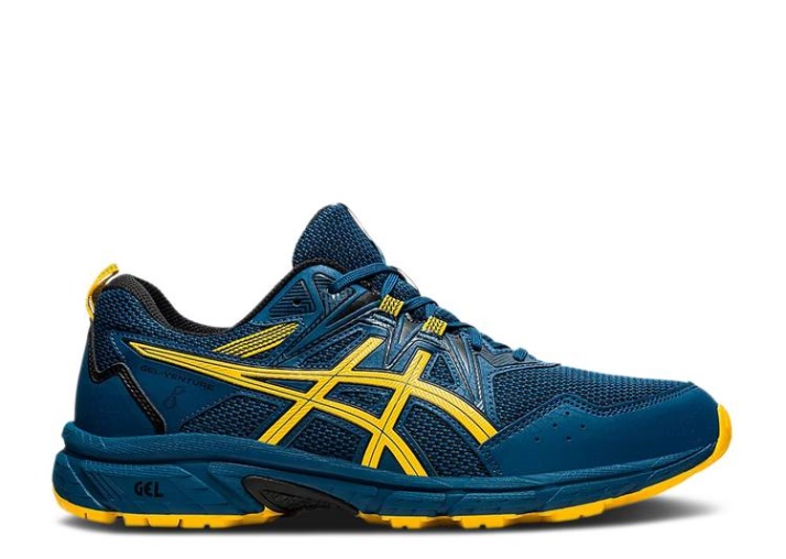 Asics Gel Venture 8 4e Extra Anchas - Mako Azul Azafrán
