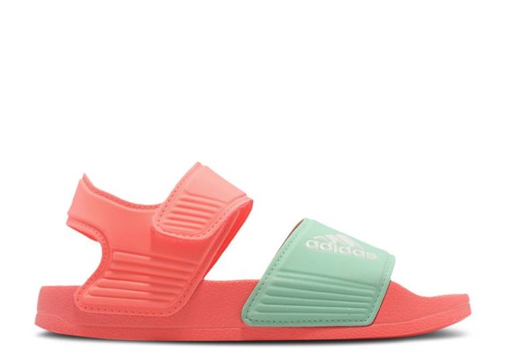 Adidas Adilette Sandal K - Rojo ácido