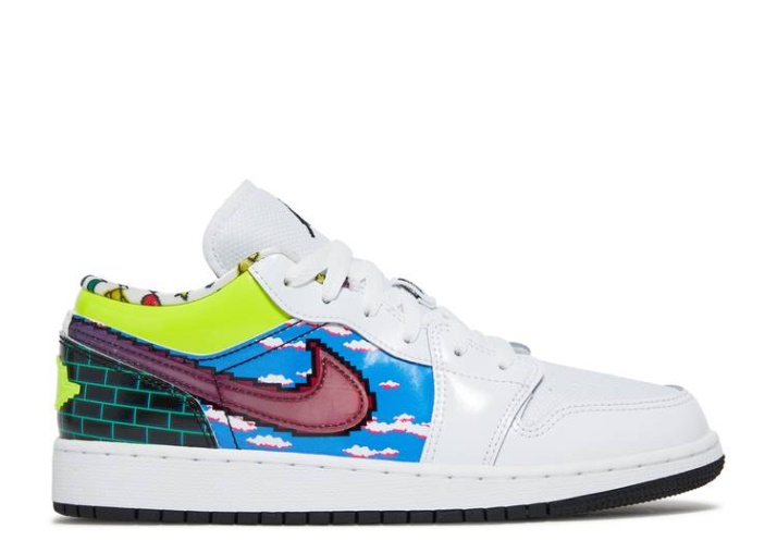Air Jordan 1 Low Gs - Juegos De La Vieja Escuela