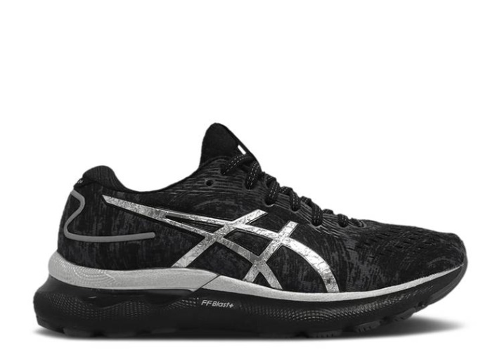 Asics Mujer Gel Nimbus 24 Platino - Gris Portador