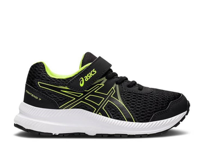Asics Contend 7 Ps - Negro Peligro Verde