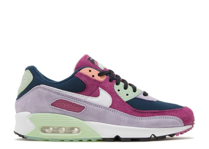 Nike Air Max 90 Nrg - Burdeos Claro Armería Azul Marino