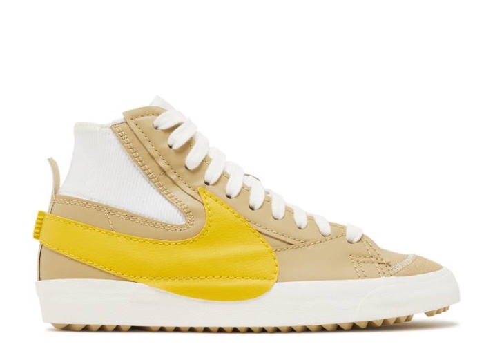 Nike Blazer Mid '77 Jumbo - Wheat Grass Vivid Sulfur