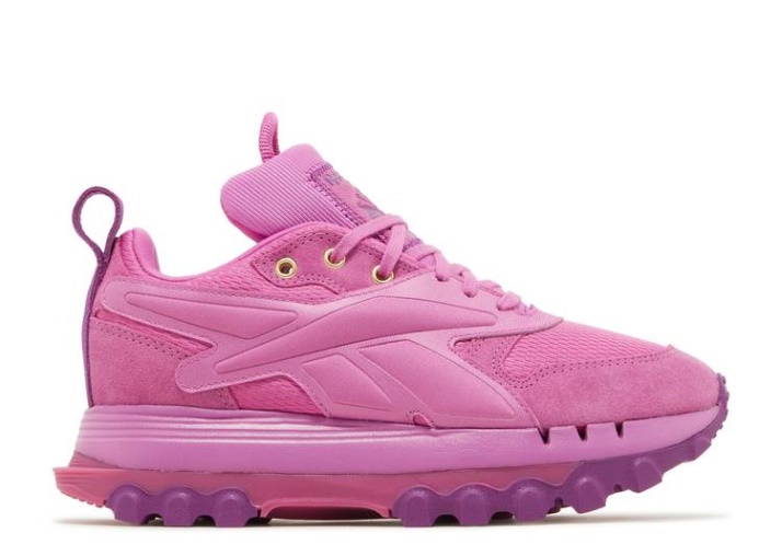 Reebok Cardi B X Wmns Classic Cuero V2 - Berenjena Ultraberry