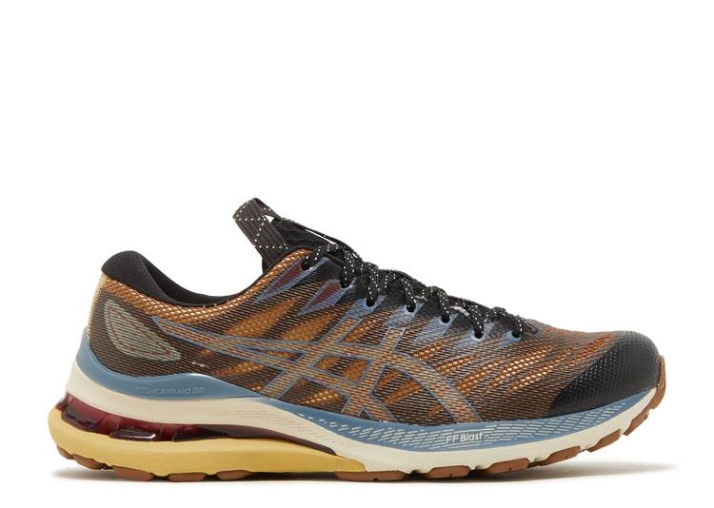 Asics Mujer Fn3-s Gel Kayano 28 - Antracita Oro Antiguo
