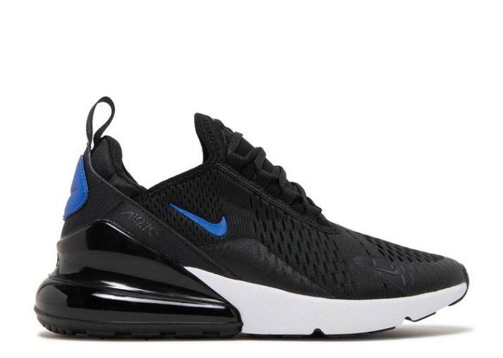 Nike Air Max 270 Gs Negro/blanco/gris Humo