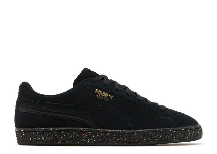 Puma Suede Triplex Mono - Pintura Negra Salpicada