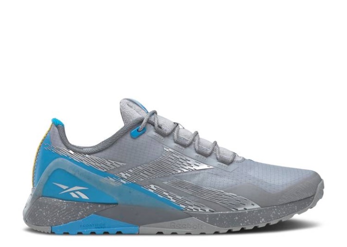 Reebok National Geographic X Nano X1 - Gris Puro Cian Brillante