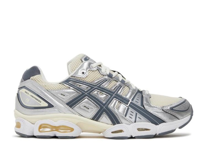 Asics Gel Nimbus 9 - Metrópolis De Plata Pura