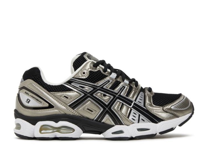 Asics Gel Nimbus 9 - Escarcha Almendra Negro