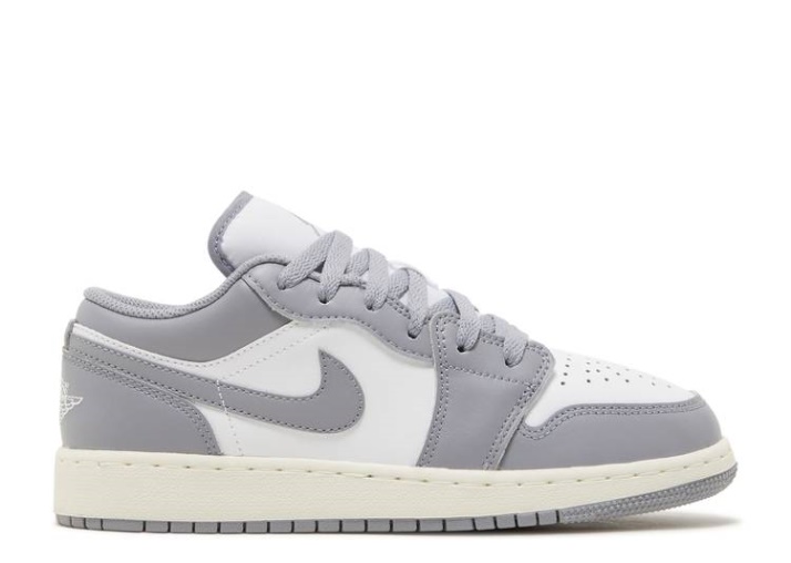 Air Jordan 1 Low Gs - Vintage Gris