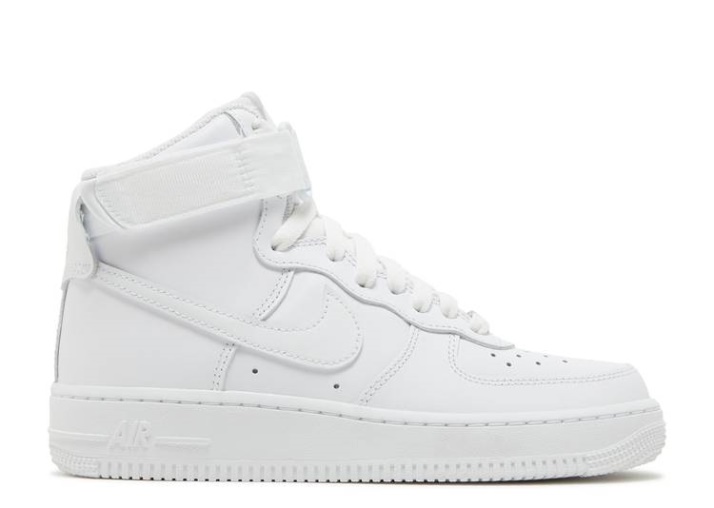 Nike Wmns Air Force 1 Alto - Triple Blanco