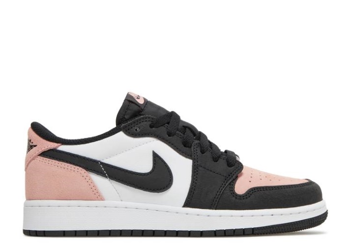 Air Jordan 1 Retro Low Og Gs - Coral Blanqueado
