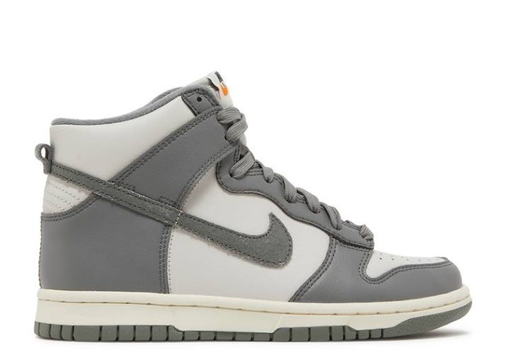 Nike Dunk High Se Gs - Light Bone Gris