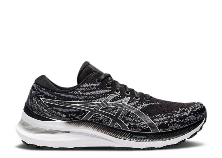 Asics Mujer Gel Kayano 29 D Ancho - Negro Blanco