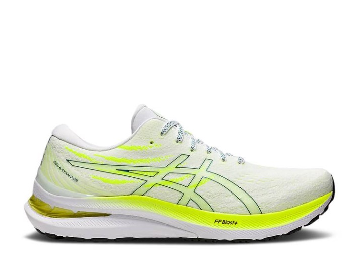 Asics Gel Kayano 29 - Blanco Terciopelo Pino