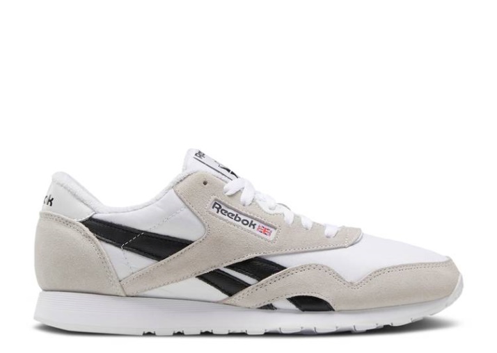 Reebok Classic Nylon - Blanco Negro