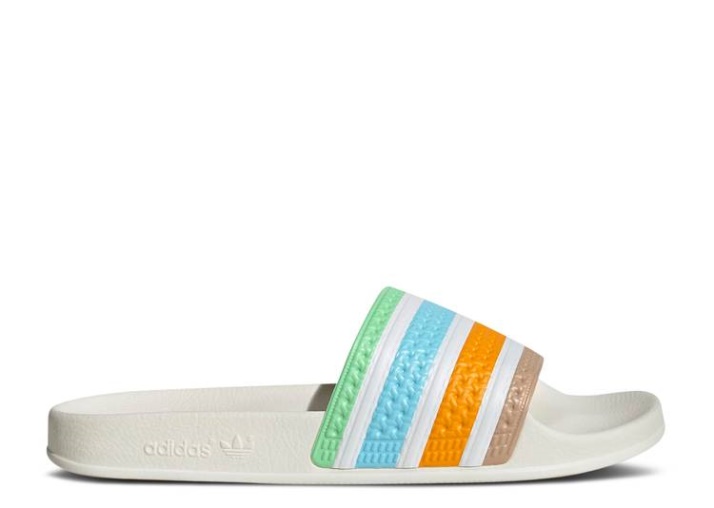 Adidas Adilette Slide - Blanco Roto Multi