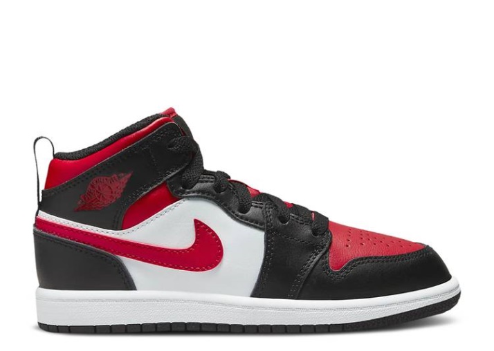 Air Jordan 1 Mid Ps - Negro Fuego Rojo