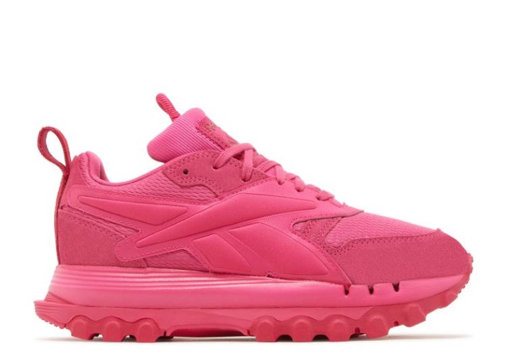 Reebok Cardi B X Wmns Cuero Clásico V2 - Rosa Fusión